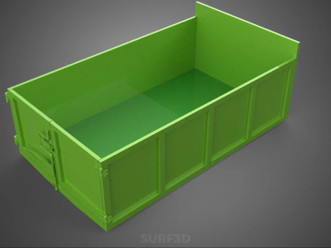 ГРУЗОВИК КРОВАТЬ САМОСВАЛЬНЫЙ КУЗОВ КУЗОВ КОНТЕЙНЕР БУНКЕР ГРУЗОВОЙ АВТОМОБИЛЬ ПИКАП АВТОМОБИЛЬ 3D Модель