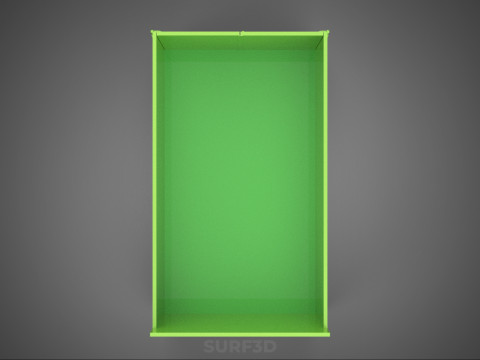 TRUCK BED DUMP BODY BOX CONTAINER BIN CARGO VEHICLE PICKUP CAR 3D 模型