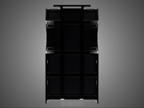 POULTRY CHICKENS CARRIER RACK FENCE CAGE CARGO TRUCK PICKUP CAR 3D Model