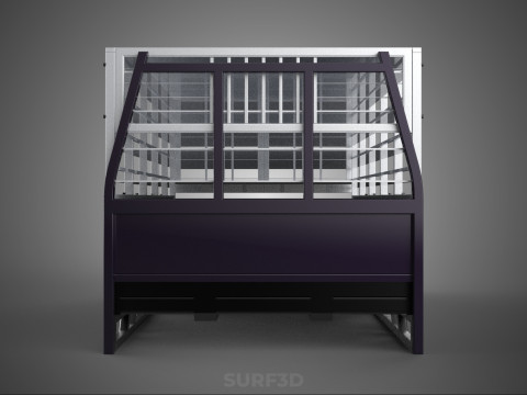 FARM CATTLE BAKKIE UTE PICKUP CAGE FOWL POULTRY BIRD TRUCK CARGO 3D Model