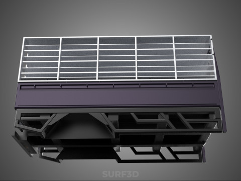 FARM CATTLE BAKKIE UTE PICKUP CAGE FOWL POULTRY BIRD TRUCK CARGO 3D Model