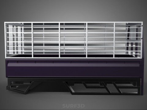 FARM CATTLE BAKKIE UTE PICKUP CAGE FOWL POULTRY BIRD TRUCK CARGO 3D Model