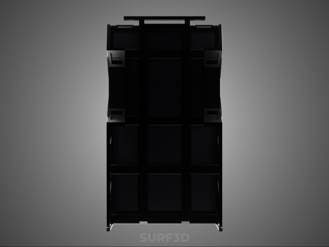 TRAY UTE PICKUP CAGE FLATBED TRUCK CARGO WAGON VAN LORRY BAKKIE 3D Model