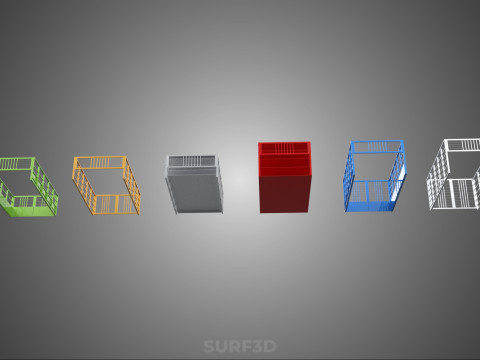 ALL TYPE UTILITY CAGE TRAY SUV UTE PICKUP TRUCK CAR LORRY VAN Model 3D