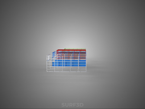 ALL TYPE UTILITY CAGE TRAY SUV UTE PICKUP TRUCK CAR LORRY VAN Model 3D