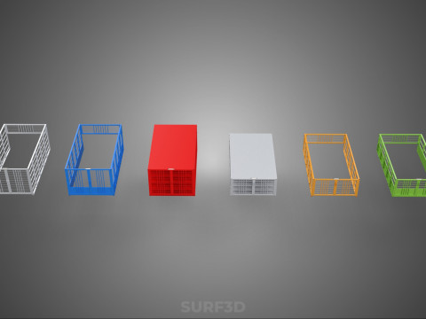 ALL TYPE UTILITY CAGE TRAY SUV UTE PICKUP TRUCK CAR LORRY VAN Model 3D