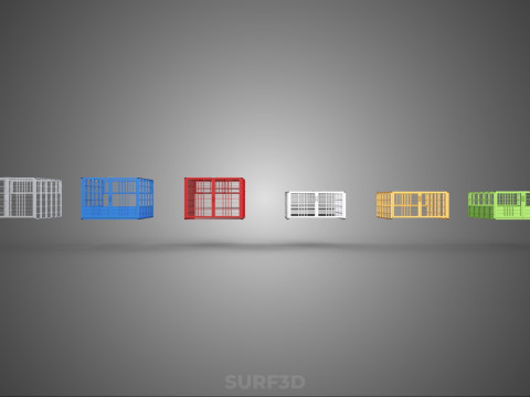ALL TYPE UTILITY CAGE TRAY SUV UTE PICKUP TRUCK CAR LORRY VAN Model 3D