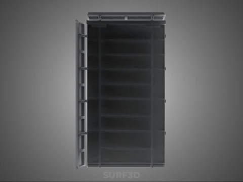 FLAT BED DECK DROP SIDE LOAD BODY GATE DOOR PICKUP TRUCK CAR BOX 3D Model