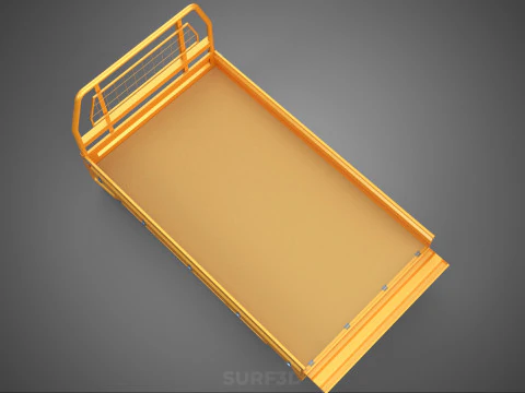 TAILGATE DROP SIDE LOAD BED BODY REAR GATE DOOR PICKUP TRUCK CAR 3D Model