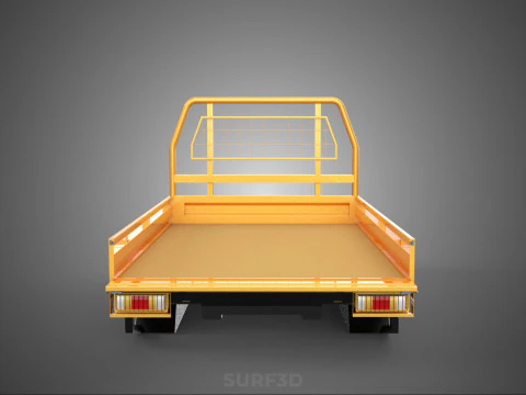 TAILGATE DROP SIDE LOAD BED BODY REAR GATE DOOR PICKUP TRUCK CAR 3D Model