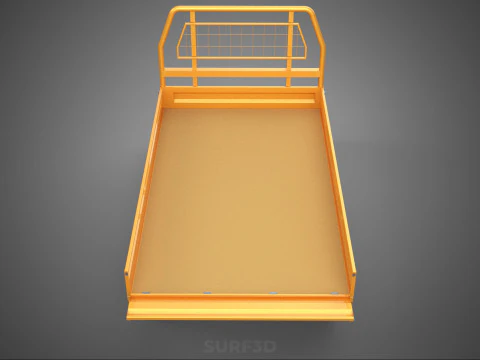 TAILGATE DROP SIDE LOAD BED BODY REAR GATE DOOR PICKUP TRUCK CAR 3D Model