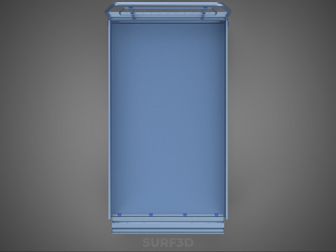 REAR GATE TAILGATE BODY DOOR PICKUP DROP SIDE LOAD BED TRUCK CAR 3D Model