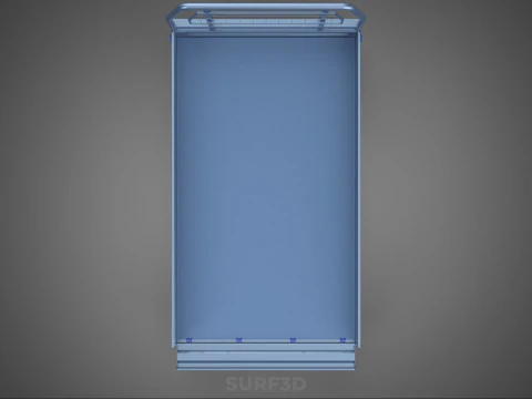 REAR GATE TAILGATE BODY DOOR PICKUP DROP SIDE LOAD BED TRUCK CAR 3D Model
