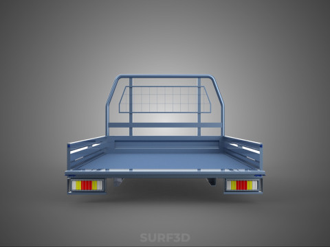 REAR GATE TAILGATE BODY DOOR PICKUP DROP SIDE LOAD BED TRUCK CAR 3D Model