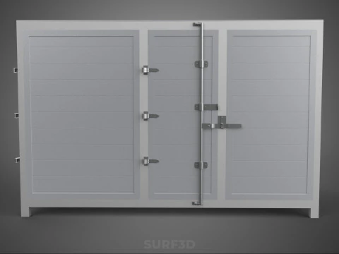 COURIER PARCEL LETTER CARRIER CARGO BOX TRUCK CAR CONTAINER UTE 3D Model