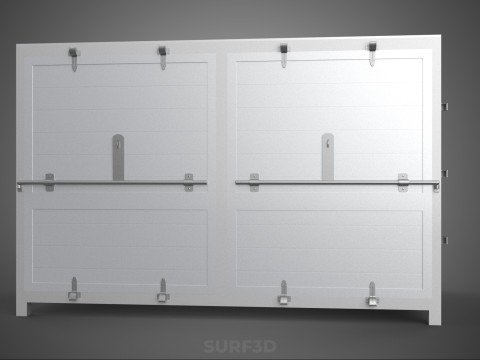 COURIER PARCEL LETTER CARRIER CARGO BOX TRUCK CAR CONTAINER UTE 3D Model