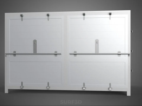 COURIER PARCEL LETTER CARRIER CARGO BOX TRUCK CAR CONTAINER UTE 3D Model