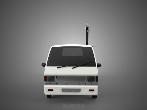 CRANE LIFTING SWIVEL WINCH HOIST JIB HOOK FLATBED TRUCK PICKUP 3Dモデル