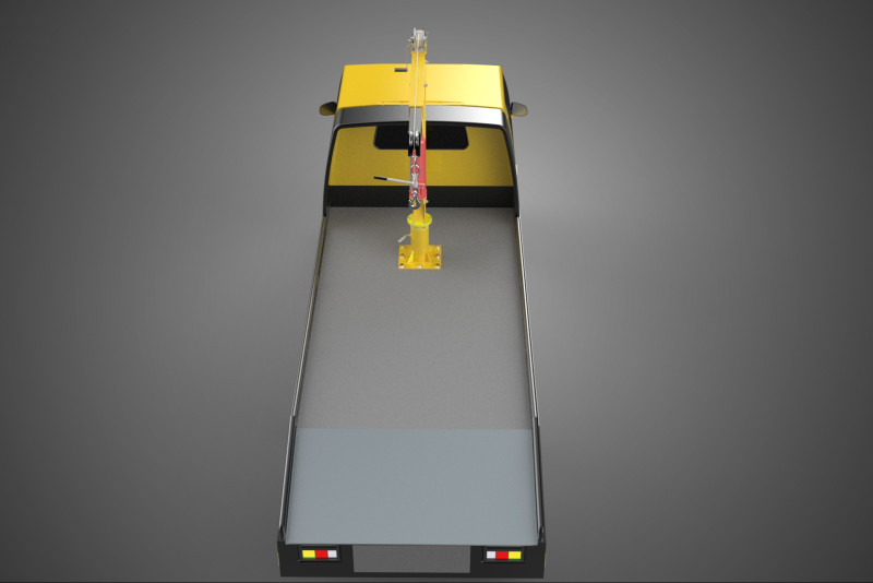 JACK CRANE LIFTER HAND CRANK WINCH HOIST TOW TRUCK PICKUP TOWING 3D 모델 .c4d .max .obj .3ds .fbx .stl .blend 