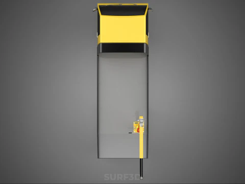 HYDRAULIC JACK CRANE LIFTING MANUAL WINCH HOIST TOW TRUCK PICKUP 3D Model