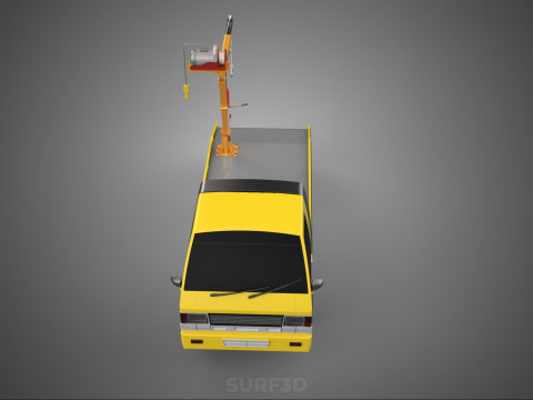 PODNOSZENIE HYDRAULICZNE ŻURAWI WCIĄGARKA ELEKTRYCZNA HOLOWANIE Model 3D