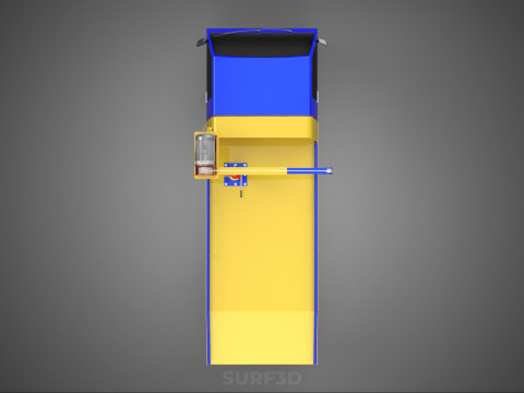 TOWING TOW TRUCK RECOVERY LIFTING CRANE WINCH HOIST BOOM JIB CAR 3Dモデル