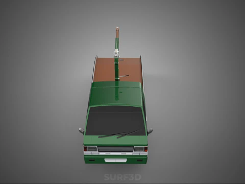 CAMION DI RECUPERO TATTICO CON GANCIO GRU A PIANO DI SOLLEVAMENTO DELL'ESERCITO MILITARE Modello 3D