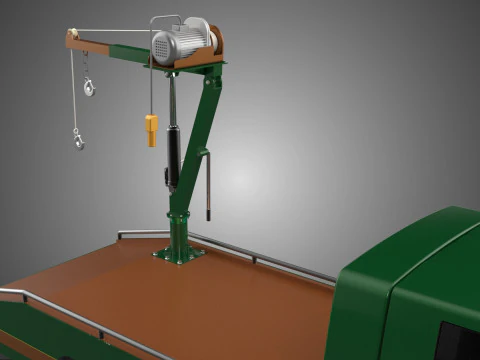 ESERCITO MILITARE GUERRA PICKUP RIMORCHIO GRU DEMOLITORE PARANCO VERRICELLO AUTO Modello 3D