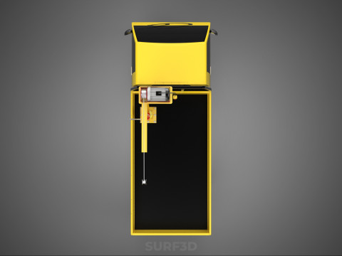 SMALL MINI COMPACT PICKUP TRUCK WINCH HOIST HYDRAULIC CRANE JIB Model 3D