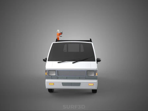 FOLDABLE MOUNTED BED CRANE HOIST LIFTING HAND WINCH PICKUP TRUCK 3D Model