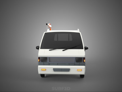 CRIC HYDRAULIQUE MANUEL ATTACHÉ PALAN À FLÈCHE GRUE PICK-UP Modèle 3D