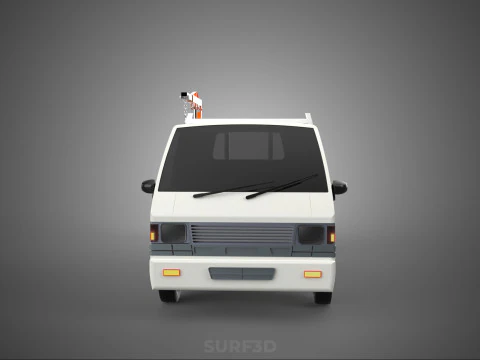 ANEXO MANUAL HIDR&Aacute;ULICO ELEVADOR DE JIB GUINDASTE CAMINH&Atilde;O PICKUP Modelo 3D