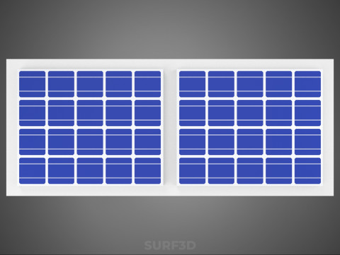 HYDROPONIC PANEL SOLAR CELL POWERED FARM PLANT WATER PUMP SPRAY 3D 模型