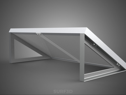 ANGLED STAND PV SOLAR PANEL MODULE CELL PHOTOVOLTAIC RENEWABLE Modelo 3D