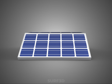 ROOF ARRAY SOLAR CELL PANEL MODULAR CONTROLLER CHARGE REGULATOR Modèle 3D