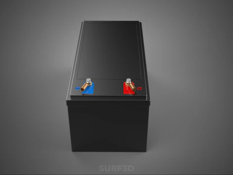 STANDARD INDUSTRIAL BATTERY DC VOLT POWER SUPPLY ENERGY STORAGE 3D Model
