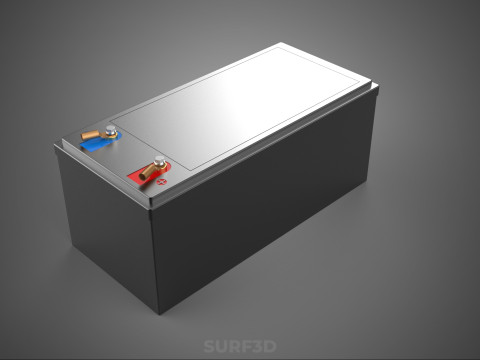STANDARD INDUSTRIAL BATTERY DC VOLT POWER SUPPLY ENERGY STORAGE 3D 模型