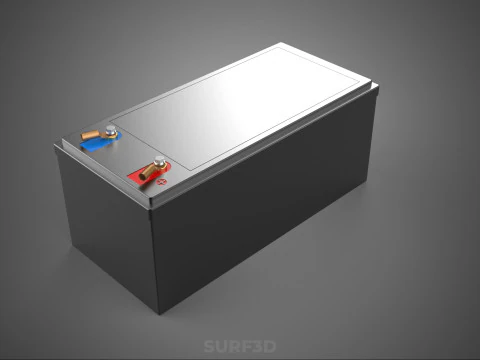STANDARD INDUSTRIAL BATTERY DC VOLT POWER SUPPLY ENERGY STORAGE 3D Model