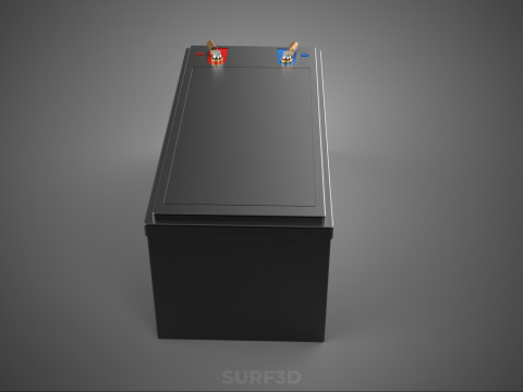 STANDARD INDUSTRIAL BATTERY DC VOLT POWER SUPPLY ENERGY STORAGE 3D 模型