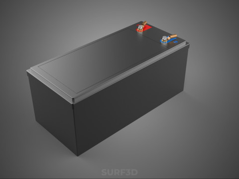 STANDARD INDUSTRIAL BATTERY DC VOLT POWER SUPPLY ENERGY STORAGE 3D 模型