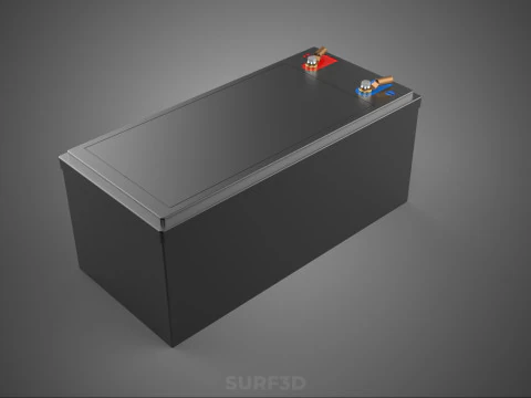 STANDARD INDUSTRIAL BATTERY DC VOLT POWER SUPPLY ENERGY STORAGE 3D Model