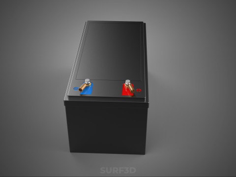 STANDARD INDUSTRIAL BATTERY DC VOLT POWER SUPPLY ENERGY STORAGE 3D 模型
