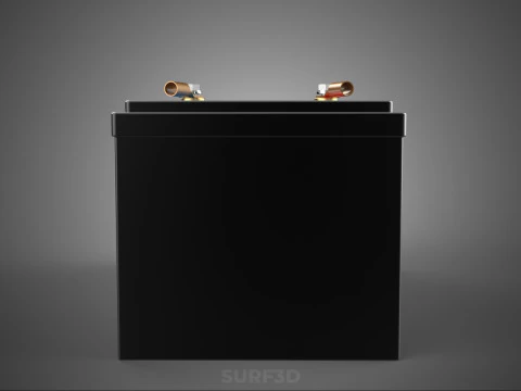 STANDARD INDUSTRIAL BATTERY DC VOLT POWER SUPPLY ENERGY STORAGE 3D Model