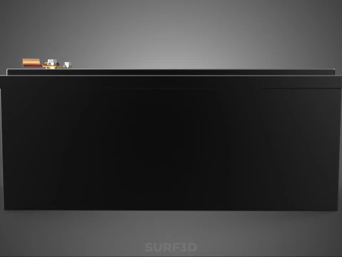 STANDARD INDUSTRIAL BATTERY DC VOLT POWER SUPPLY ENERGY STORAGE 3D Model