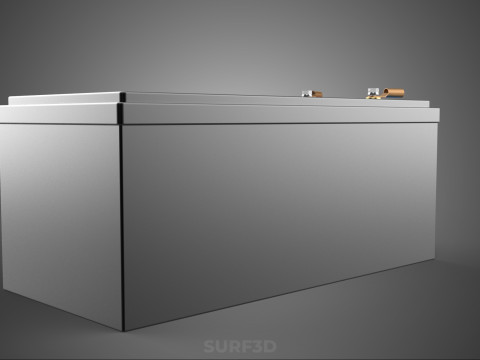 STANDARD INDUSTRIAL BATTERY DC VOLT POWER SUPPLY ENERGY STORAGE 3D 模型