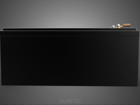 STANDARD INDUSTRIAL BATTERY DC VOLT POWER SUPPLY ENERGY STORAGE 3D 模型