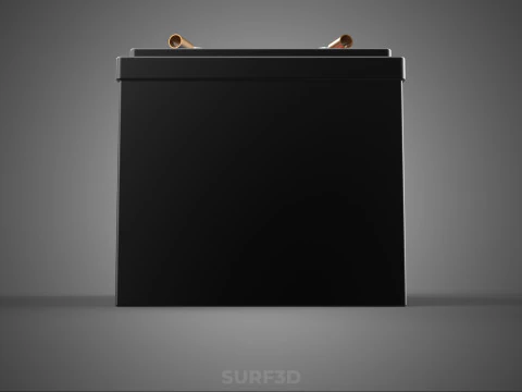STANDARD INDUSTRIAL BATTERY DC VOLT POWER SUPPLY ENERGY STORAGE 3D Model