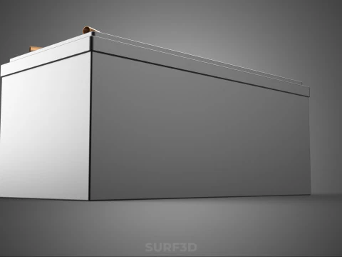 STANDARD INDUSTRIAL BATTERY DC VOLT POWER SUPPLY ENERGY STORAGE 3D Model