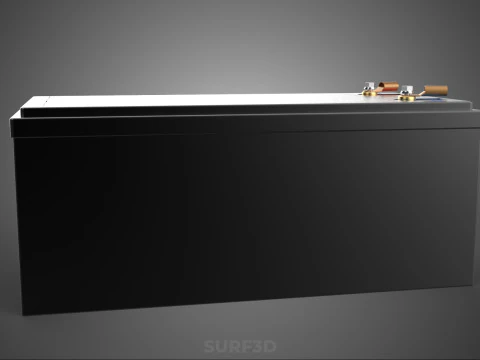 STANDARD INDUSTRIAL BATTERY DC VOLT POWER SUPPLY ENERGY STORAGE 3D Model