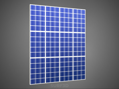 STAND SUPPORT STRUCTURE FRAME ARRAY SOLAR PANEL SUN PHOTOVOLTAIC 3D Modell